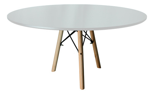 Kit Mesa 70cm Tripe + 2 Cadeira Eiffel Infantil Centro