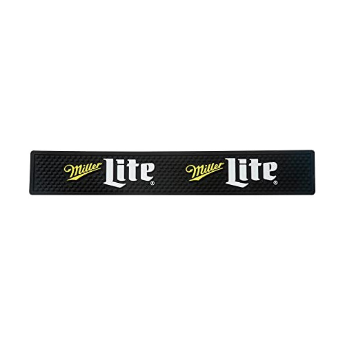 Miller Lite Throwback Logo Tapete De Barra Profesional Tapet