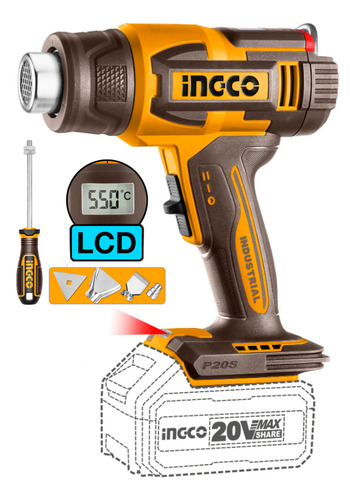 Combo Llave De Impacto 1350mn Y 500mn+linterna+p.de Calor + Naranja 20