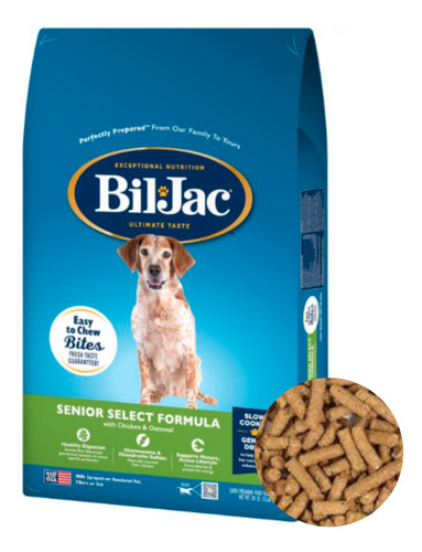 Bil-jac Senior Dog Food 13.6 Kg (alimento Perro Senior)