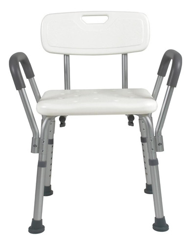 Medline Mds89745ra Silla De Regadera Con Reposabrazos Acolch