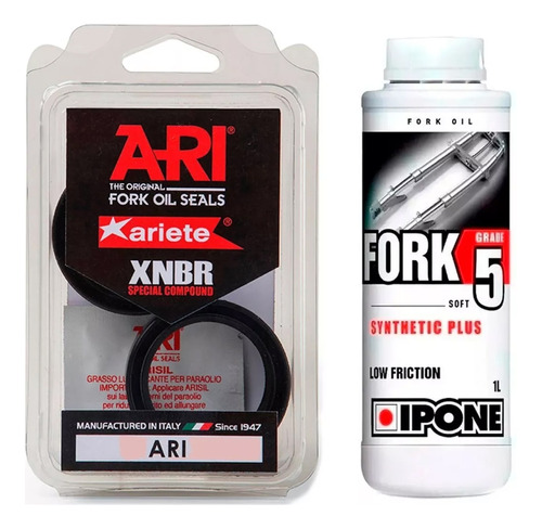 Kit Retenes Suspensión Ktm 200 250 390 Ariete+ipone 43x53x10