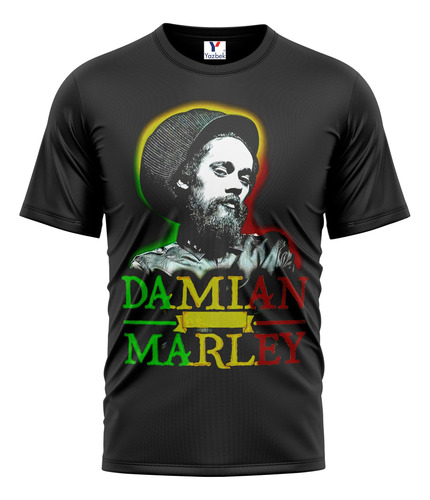 Playera Damian Marley, 100% Algodón 