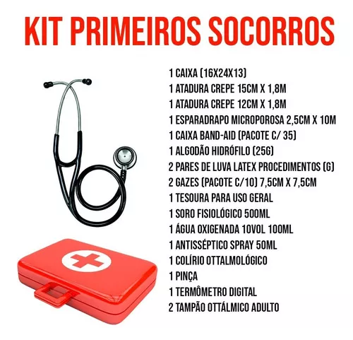 Kit de primeiros socorros