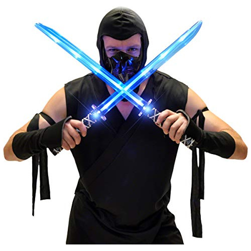Espada De Juguete Con Luz Led Ninja De Lujo Con Sonidos De S