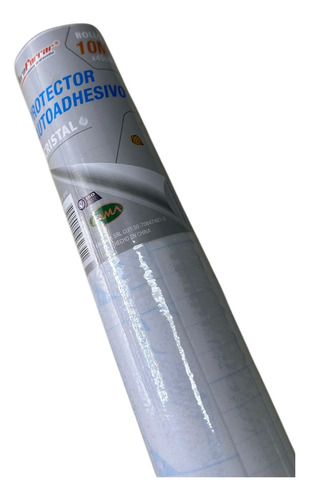 Contact Pvc Autoadhesivo Cristal 45 Cm X 10 Mts Lama X Unid Transparente Cod 6210