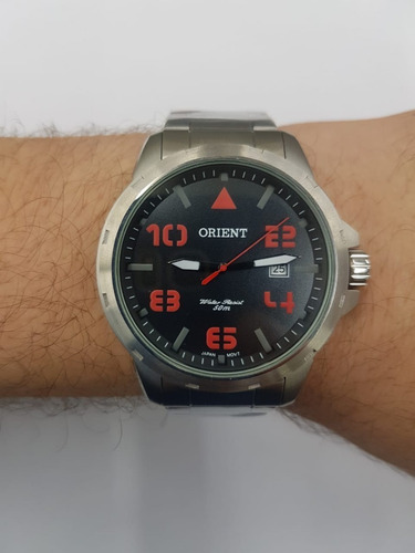 Relogio Orient Masculino Mbss1195a P2sx Aço Prata Analogico