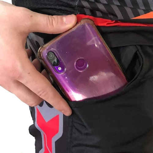 Imagem 7 de 8 de Bermuda Refactor Masculina Freerider 3xu Preta Ciclismo Prom
