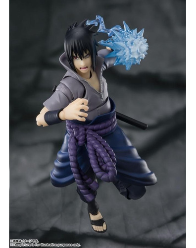 Imagen 2 de 6 de Naruto Shippuden S.h. Figuarts Sasuke Uchiha Bandai