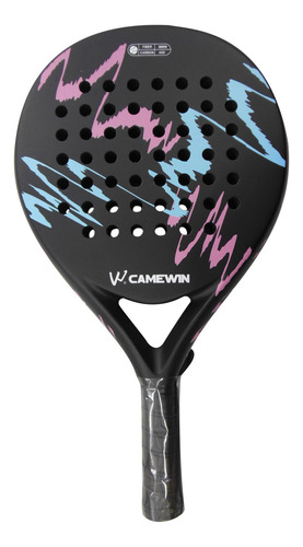 Pala De Pádel Profesional Carbon Fiber 4018 Rosa Rosa