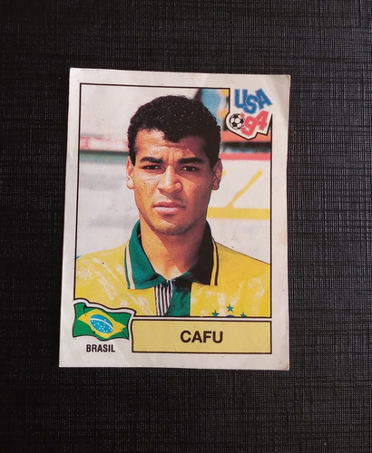 Figurinha Brasil Cafu Capitão Seleção Copa Do Mundo 1994 F27
