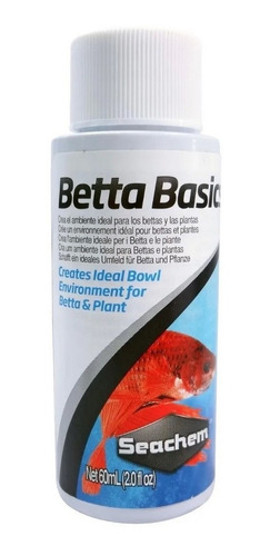 Seachem Betta Basics 60ml Condicionador Peixes Beta