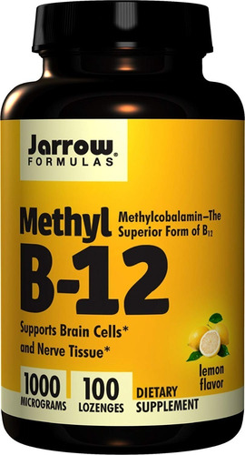 Vitamina B12 - Jarrow Formulas (methyl B12) 1000 Mcg - 100p