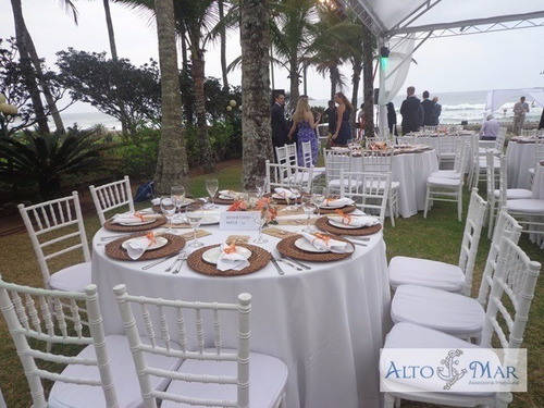 Imagem 9 de 18 de Casa Para Eventos Pé Na Areia - Guarujá - Ca00012 - 3159283