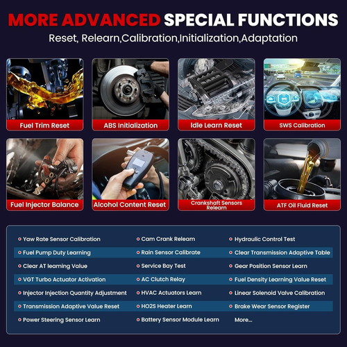 Escaner Automotriz Launch X431 Crp919e Lite Bidireccional 32