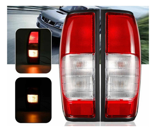 Par De Luces Traseras De Freno Para Nissan Navara D22 D23 P