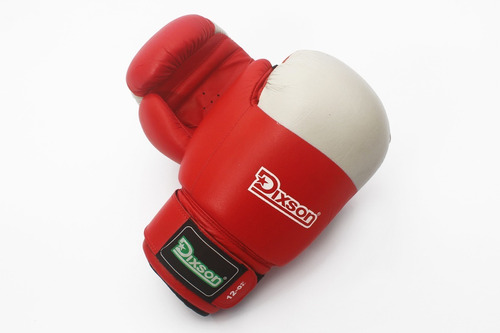 Guante De Boxeo Dixson Cuero Rojo 12 Onzas