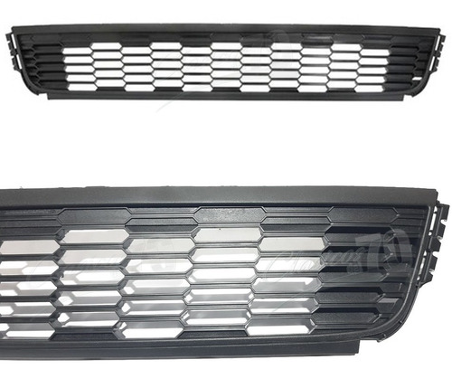 Parrilla Central Vw Fox 2010 2011 2012 2013 2014 2015 Negra