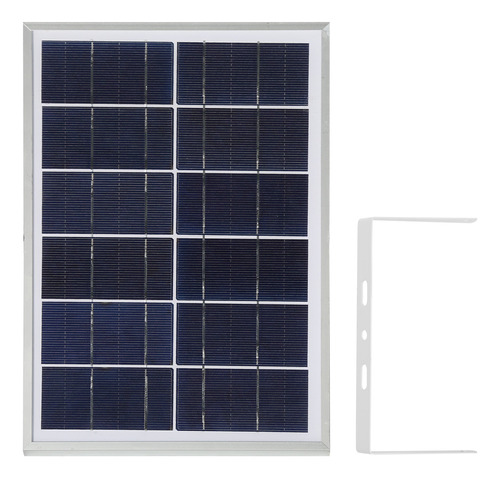 Panel Solar, Proyector Estanco 6w 6v Con Cable De 4,5 M