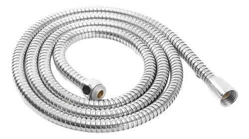 Manguera Ducha Flexible Extensible Cromada Acero Inoxidable
