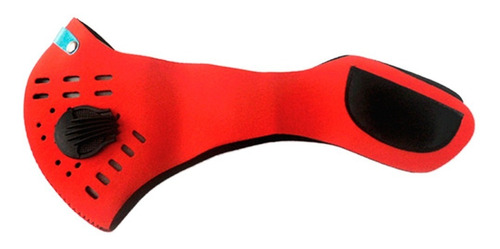 Imagen 3 de 9 de Mascara De Neopreno Para Bicicleta Motociclista Rojo D1041