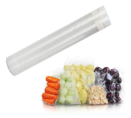 Bolsas Rollos Para Sellado Al Vacío 28cm X 10m Transparente