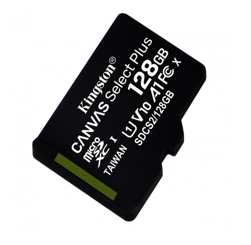 Imagen 3 de 5 de Memoria Micro Sd 128gb Kingston Canvas Juegos A1 Video Fhd