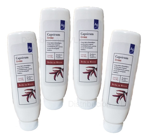 Pack (4 Unidades) Crema Neuropatía Diabética Con Capsaicina