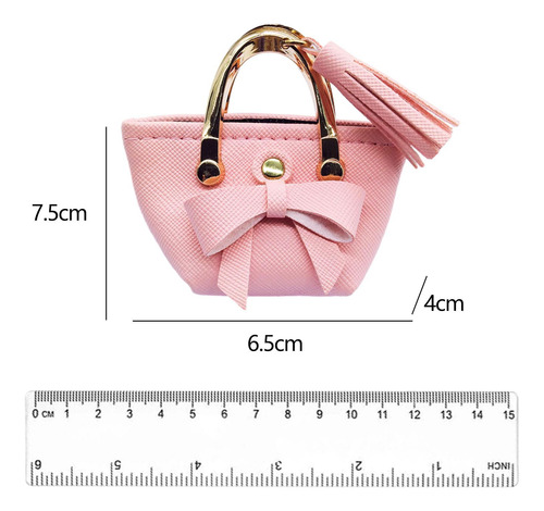 Muñecas A Escala 1/6, Bolso Para Muñecas, Vestido Rosa