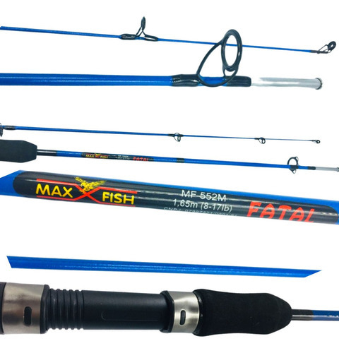 Vara De Pesca Para Molinete Maxxfish Fatal 1,65m 8-17lb Cor8