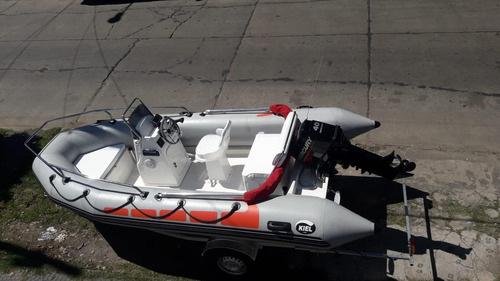 Kiel 4,6 M C/ 40 Hp 2t Electrico Mercury Todo 0km A Estrenar