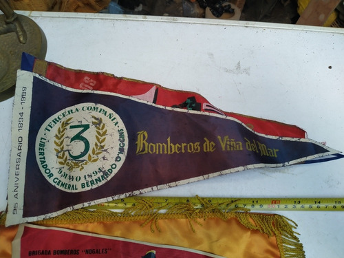 Banderín Antiguo Bomberos 