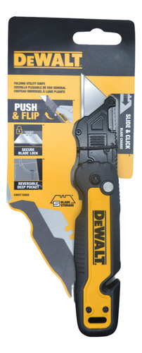Navaja Plegable Con Almacenamiento Dewalt Dwht10992