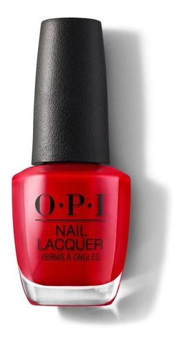 Esmalte Opi Nail Lacquer Big Apple Red