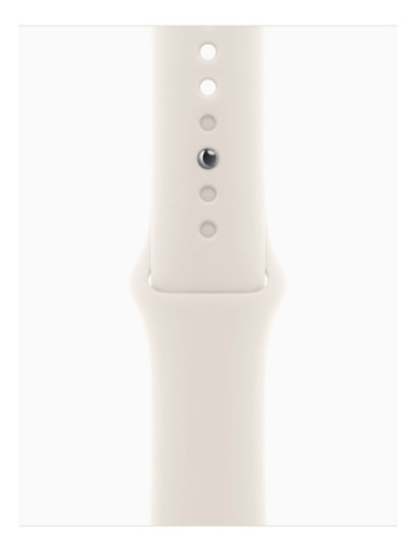 Apple Watch SE GPS (2da Gen) • Caja de aluminio blanco estelar de 40 mm • Correa loop deportiva blanco estelar - Excelente (Reacondicionado)