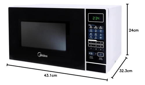 Horno Microondas .7 Pies Midea 2 Años Garantia 1050w