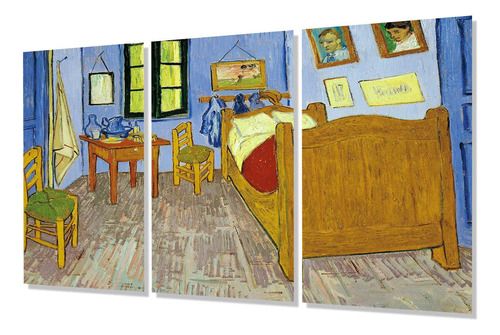 Cuadro Trip 40x60 Van Gogh Bedroom In Arle Dormitorio Arte