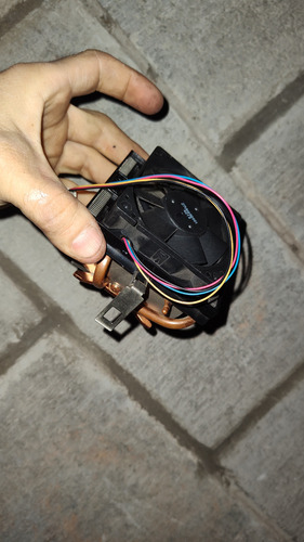 Cooler Disipador Para Pc Cpu Varios Am2 Am3 478 778 775 Azul Claro (Usado)