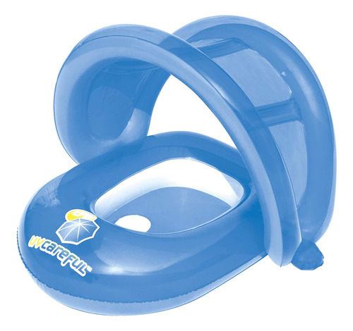 Flotador Anti-uv Para Bebé En Piscina H2ogo Bestway Azul M