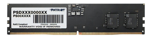 Memoria Patriot Signature Udimm Ddr5 16gb (1x16gb) Cl40 /vc