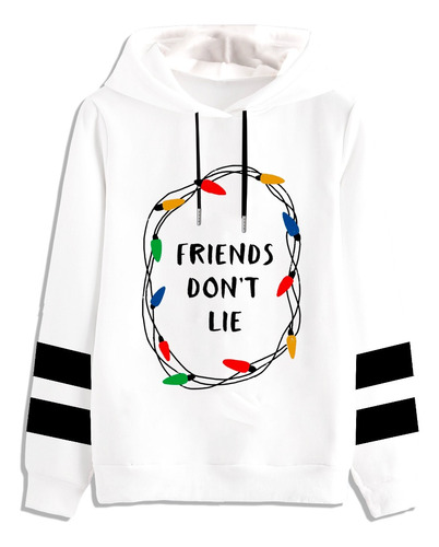 Buso Buzo Hoodie Stranger Things Friends Don't Lie