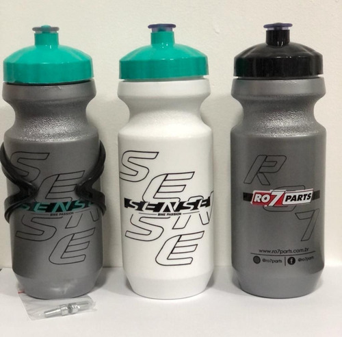 Imagem 6 de 6 de Kit Suporte 15g + Garrafinha Caramanhola Sense Bike 500ml