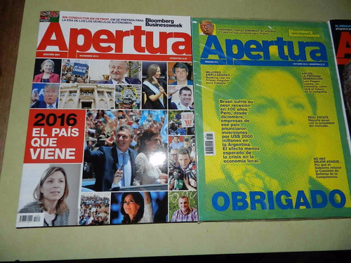 * Revista Apertura - Nro 274 - Octubre 2016