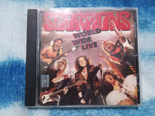 Cd Scorpions World Wide Live Para Formato Cd