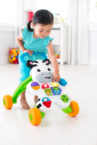 Andadera Fisher-price Zebra De Aprendizaje Para Bebés Blanco (Usado)
