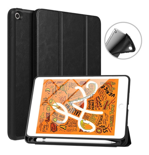 Smart Case Para iPad Mini 5 2019 Protector C/ Pencil Holder