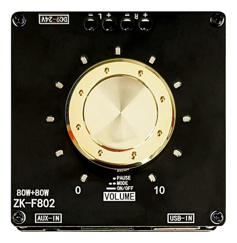 Placa Amplificadora De Potencia 5.1 Zk-f802 Amplificador De