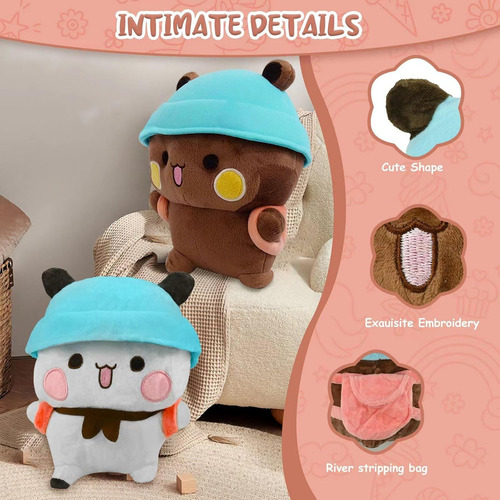 2 Lindas Panda Panda Bubu Y Dudu+2 Bubu Dudu Figures