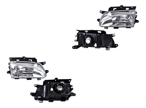 2) Faros Delanteros Depo Partner Peugeot 2004-2006