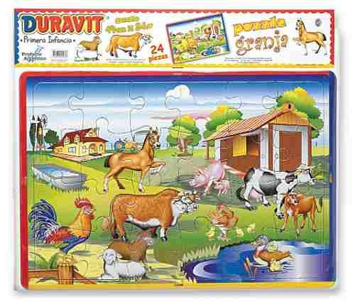 Reyes Juegos Puzzle Granja Gde.x 24 Pzas. 003 Duravit